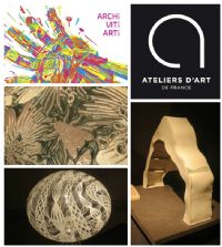 Exposition Ateliers d'Art de France 2016. Du 8 au 31 juillet 2016 à Andlau. Bas-Rhin. 
